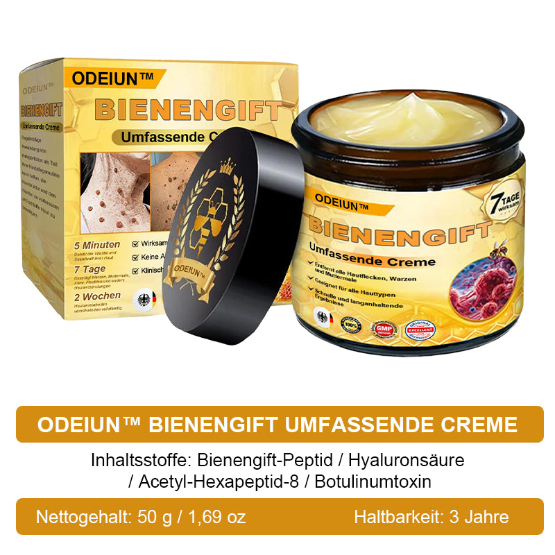 In Deutschland hergestellt und versendet ✨ ODEIUN™ Bienengift-Komplexcreme 🔥 LETZTER TAG: 80 % RABATT