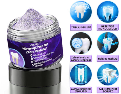 Blitzangebot 😍 – Nicht verpassen! – ODEIUN™ Mineralpulver zur Zahnreparatur 🦷 (von der BZÄK empfohlen) 👩‍⚕️