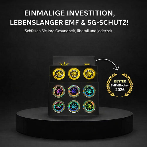 Letzter Tag – 49 % Rabatt! 🛡️ Schnapp dir dein EMF Quantum Shield jetzt!