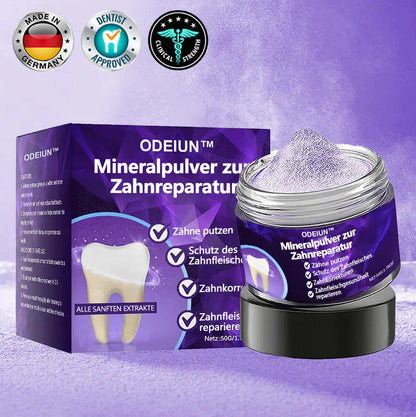 Blitzangebot 😍 – Nicht verpassen! – ODEIUN™ Mineralpulver zur Zahnreparatur 🦷 (von der BZÄK empfohlen) 👩‍⚕️
