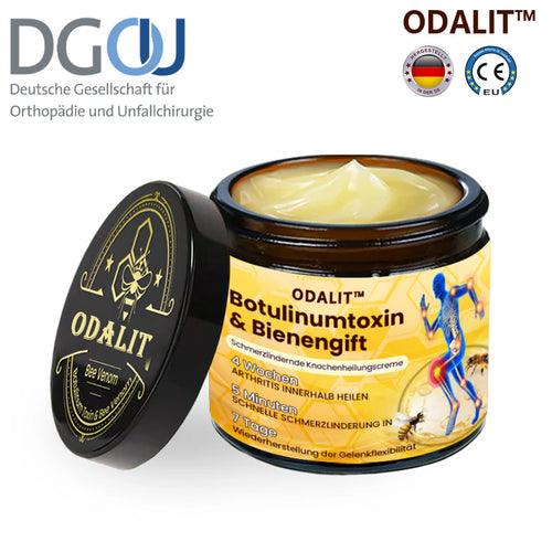 🎁Blitzangebot - ODALIT™ Botulinumtoxin & Bienengift Schmerzlindernde Knochenheilcreme🐝💎