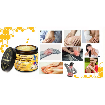 ✅ Offizieller Shop: Negusy® Bienengift-Schmerzlinderungs Knochenheilungs Creme 👨‍⚕️(Reduzierung von Gelenkschwellungen, Schmerzen, Steifheit, Rötungen, Wärme, Muskelkater und Gelenkmüdigkeit)