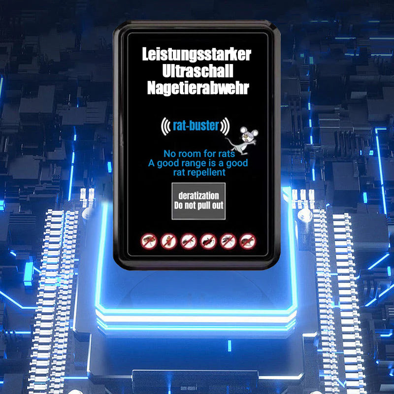 ⏳Begrenzte Zeit 50% Rabatt💥Leistungsstarkes Plug-In-Ultraschall-Nagetierabwehrmittel