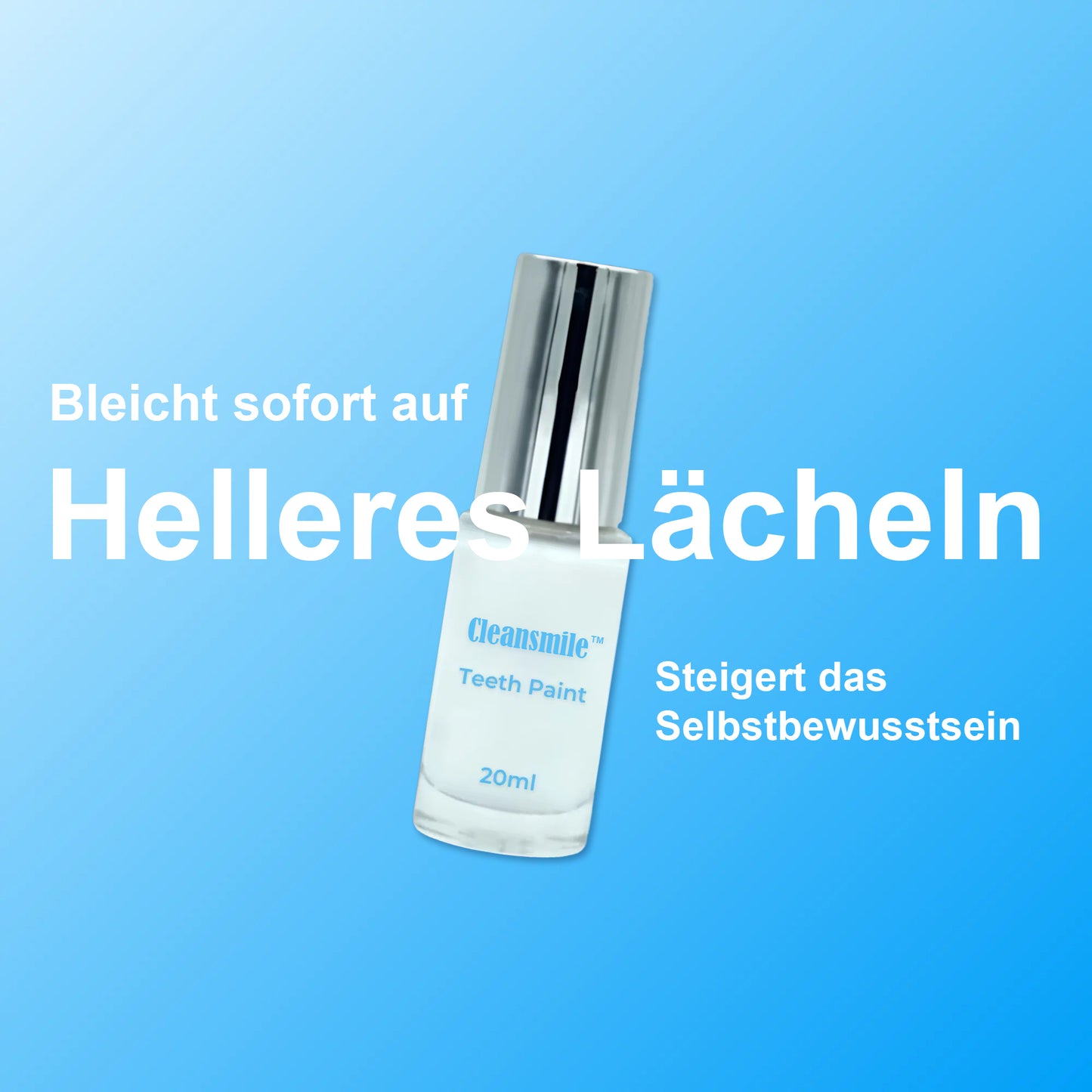 Zahnarzt-Approved Cleansmile™: Sofortige✨ Zahnaufhellung😁 ohne Empfindlichkeit🦷