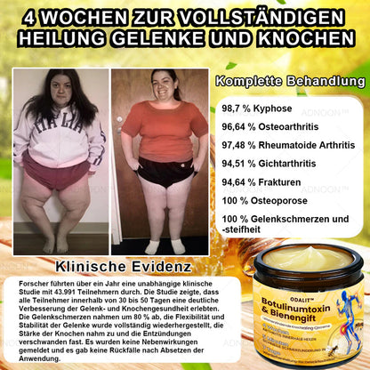 🎁Blitzangebot - ODALIT™ Botulinumtoxin & Bienengift Schmerzlindernde Knochenheilcreme🐝💎