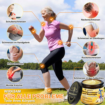 ✅ Offizieller Shop: Negusy® Bienengift-Schmerzlinderungs Knochenheilungs Creme 👨‍⚕️(Reduzierung von Gelenkschwellungen, Schmerzen, Steifheit, Rötungen, Wärme, Muskelkater und Gelenkmüdigkeit)
