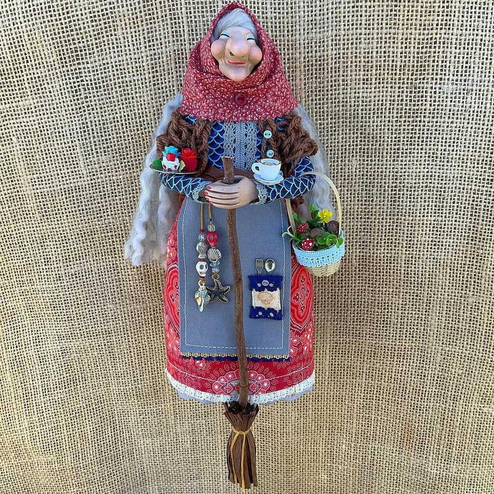 🔥 Handmade Kitchen Witch Doll🎁