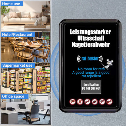 ⏳Begrenzte Zeit 50% Rabatt💥Leistungsstarkes Plug-In-Ultraschall-Nagetierabwehrmittel