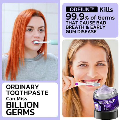 Blitzangebot 😍 – Nicht verpassen! – ODEIUN™ Mineralpulver zur Zahnreparatur 🦷 (von der BZÄK empfohlen) 👩‍⚕️