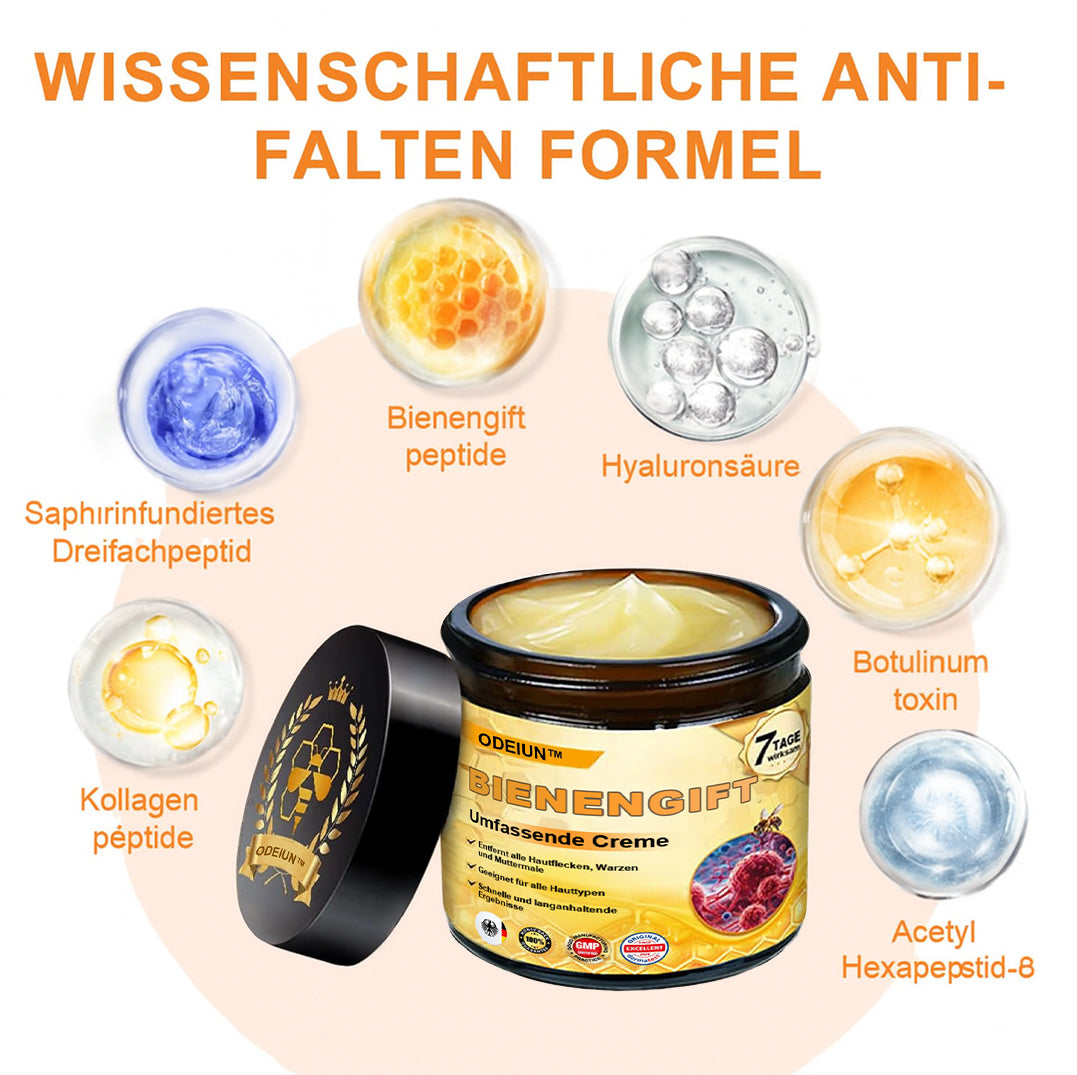 In Deutschland hergestellt und versendet ✨ ODEIUN™ Bienengift-Komplexcreme 🔥 LETZTER TAG: 80 % RABATT
