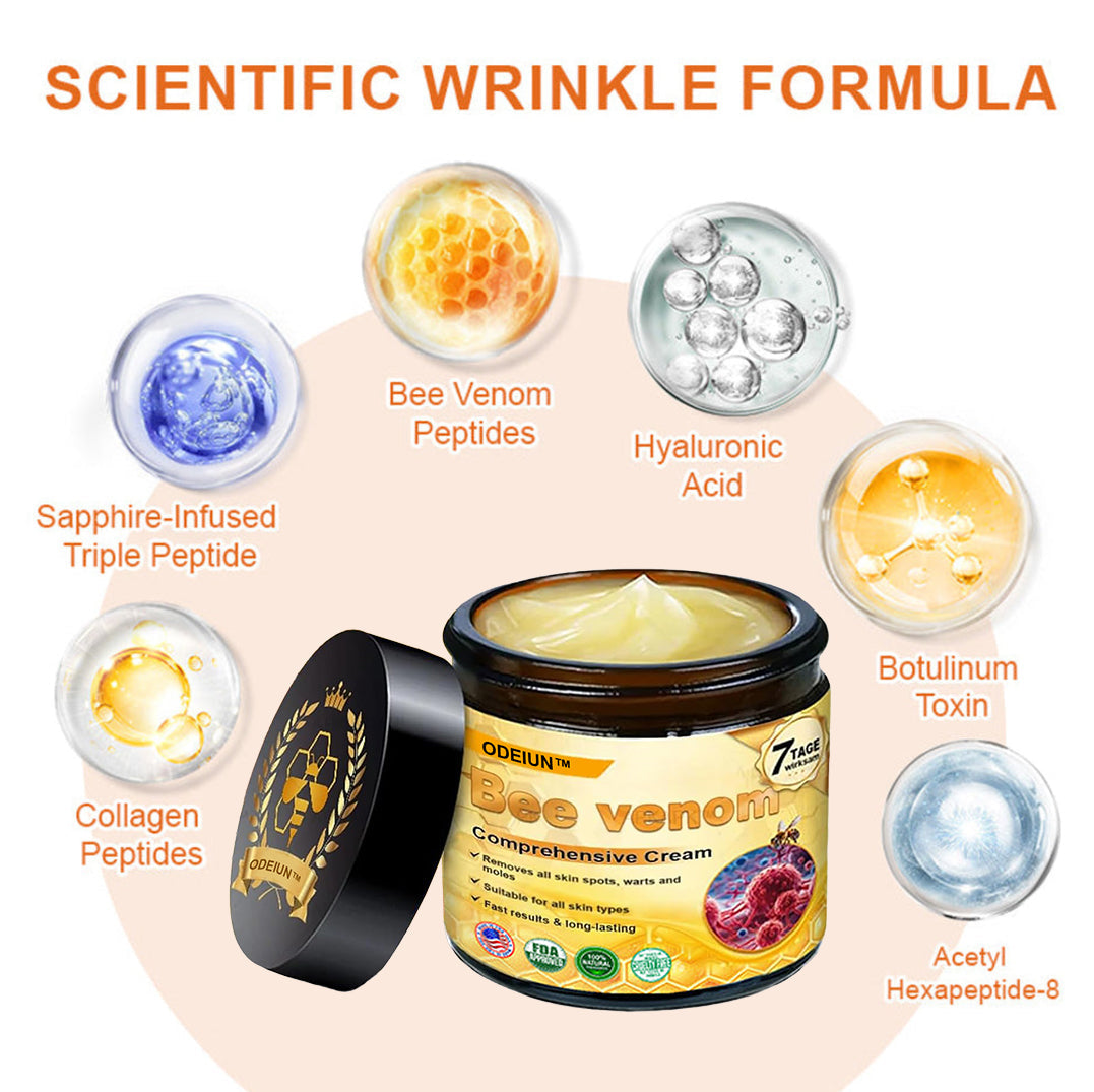 In Deutschland hergestellt und versendet ✨ ODEIUN™ Bienengift-Komplexcreme 🔥 LETZTER TAG: 80 % RABATT 💎💎