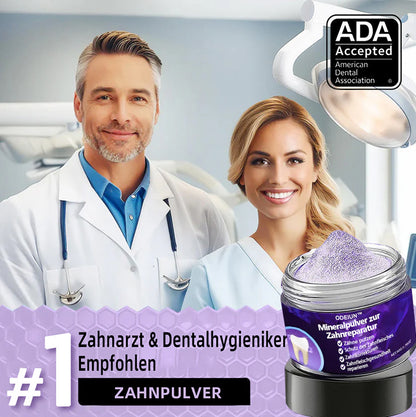 Blitzangebot 😍 – Nicht verpassen! – ODEIUN™ Mineralpulver zur Zahnreparatur 🦷 (von der BZÄK empfohlen) 👩‍⚕️