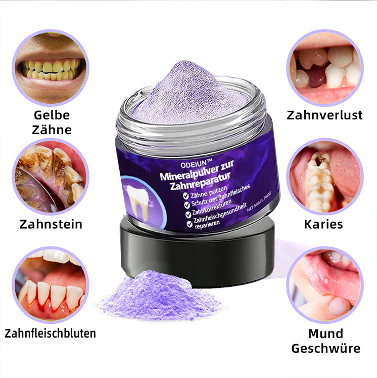 Blitzangebot 😍 – Nicht verpassen! – ODEIUN™ Mineralpulver zur Zahnreparatur 🦷 (von der BZÄK empfohlen) 👩‍⚕️