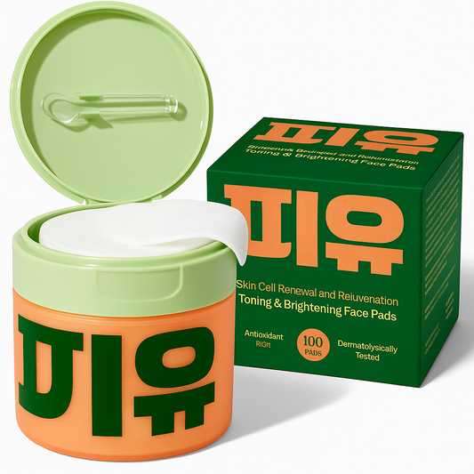 Korean Anti-Aging Toner Pads – Fades Dark Spots & Wrinkles Fast