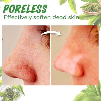 Seurico™ Grüner-Tee-Tonerde-Maskenstick zur Ölregulierung, Reduzierung von Mitessern und Verfeinerung der Poren